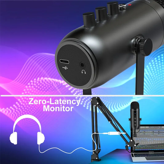 Haomuren Professional Microphone Studio USB