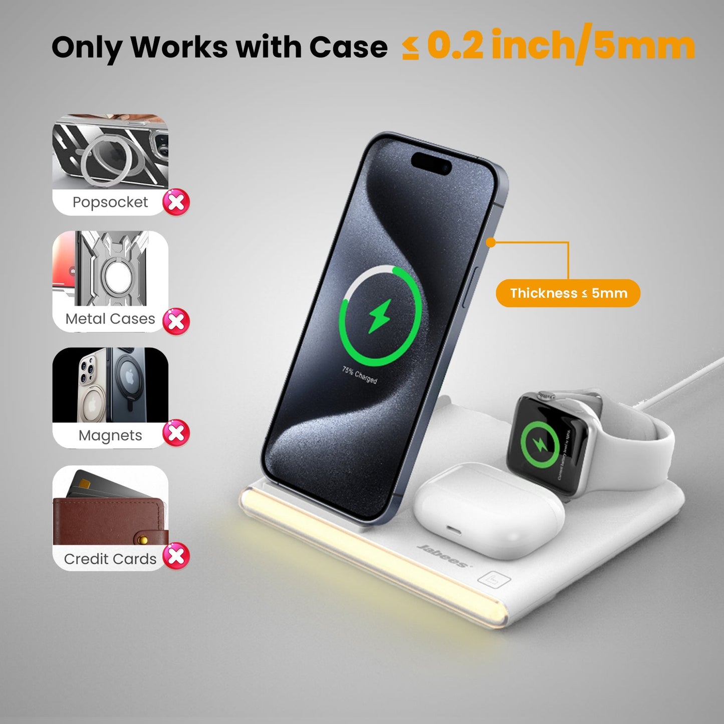 PowerGlow Jabees PowerGlow 4 Chargeur