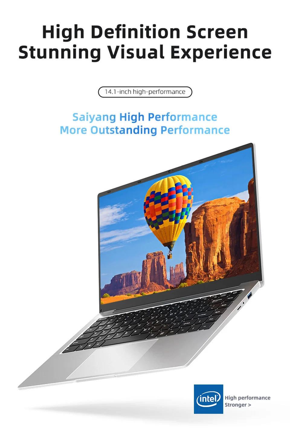 Ordinateur portable Windows 11 Pro Intel Atom A3950