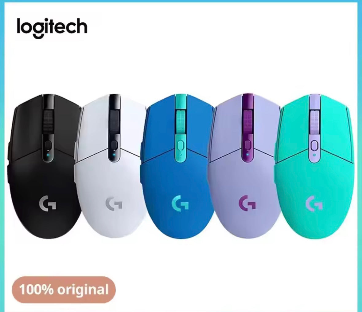 Souris Gamer Logitech G305 Sans Fil LIGHTSPEED – Capteur HERO 12000 DPI
