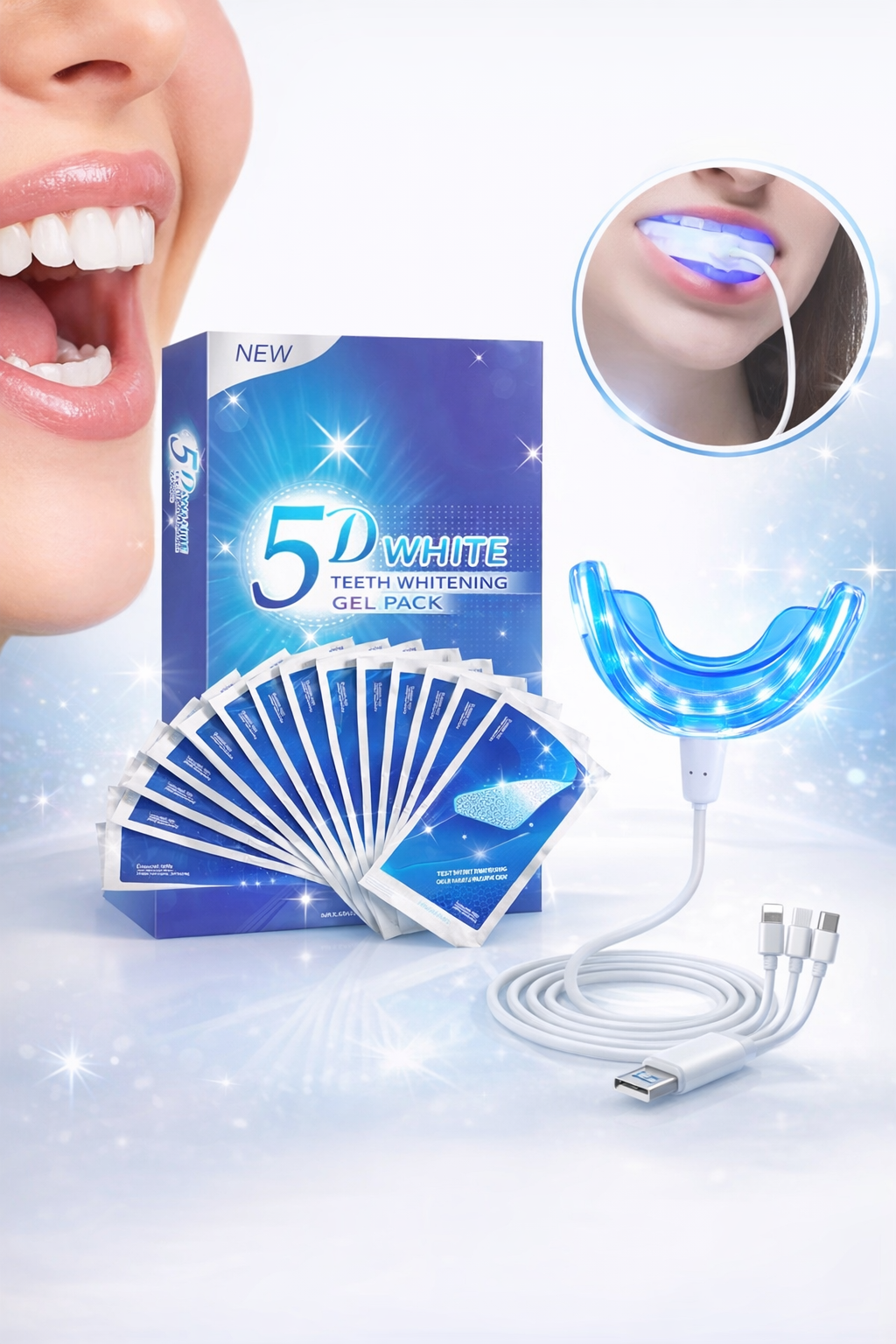 Pack accélérateur + bande blanchiment