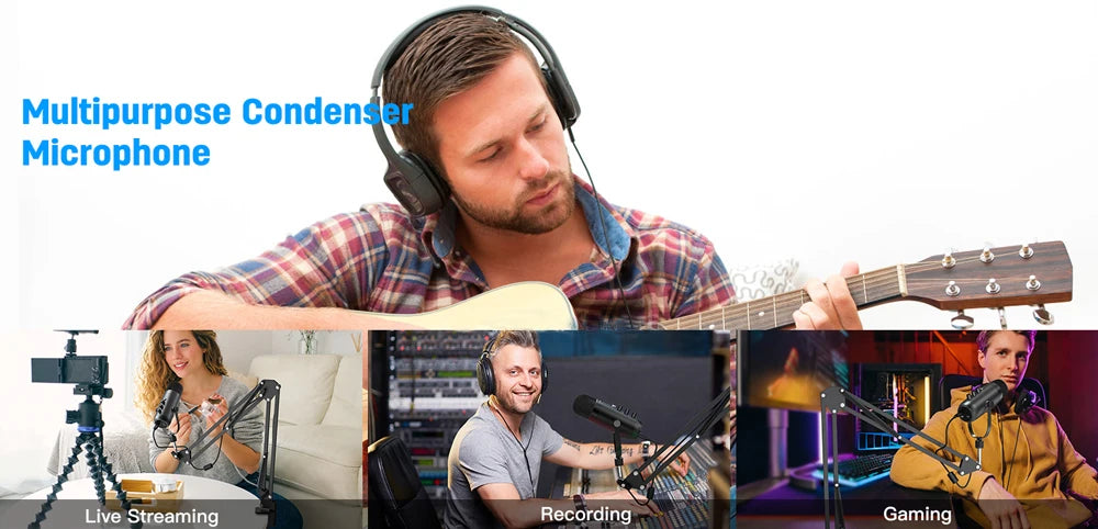 Haomuren Professional Microphone Studio USB