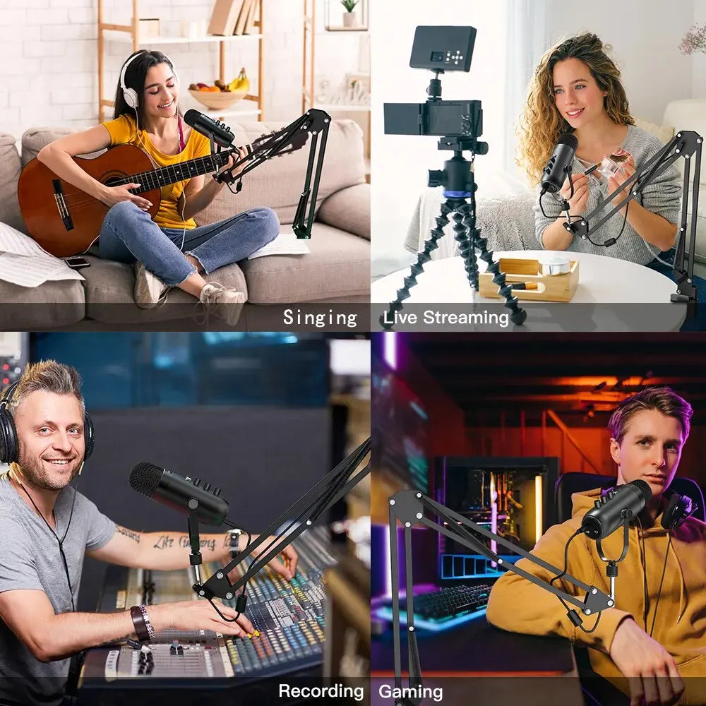 Haomuren Professional Microphone Studio USB