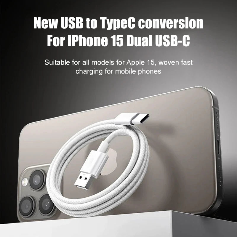Cable chargeur rapide Usb type C 60w