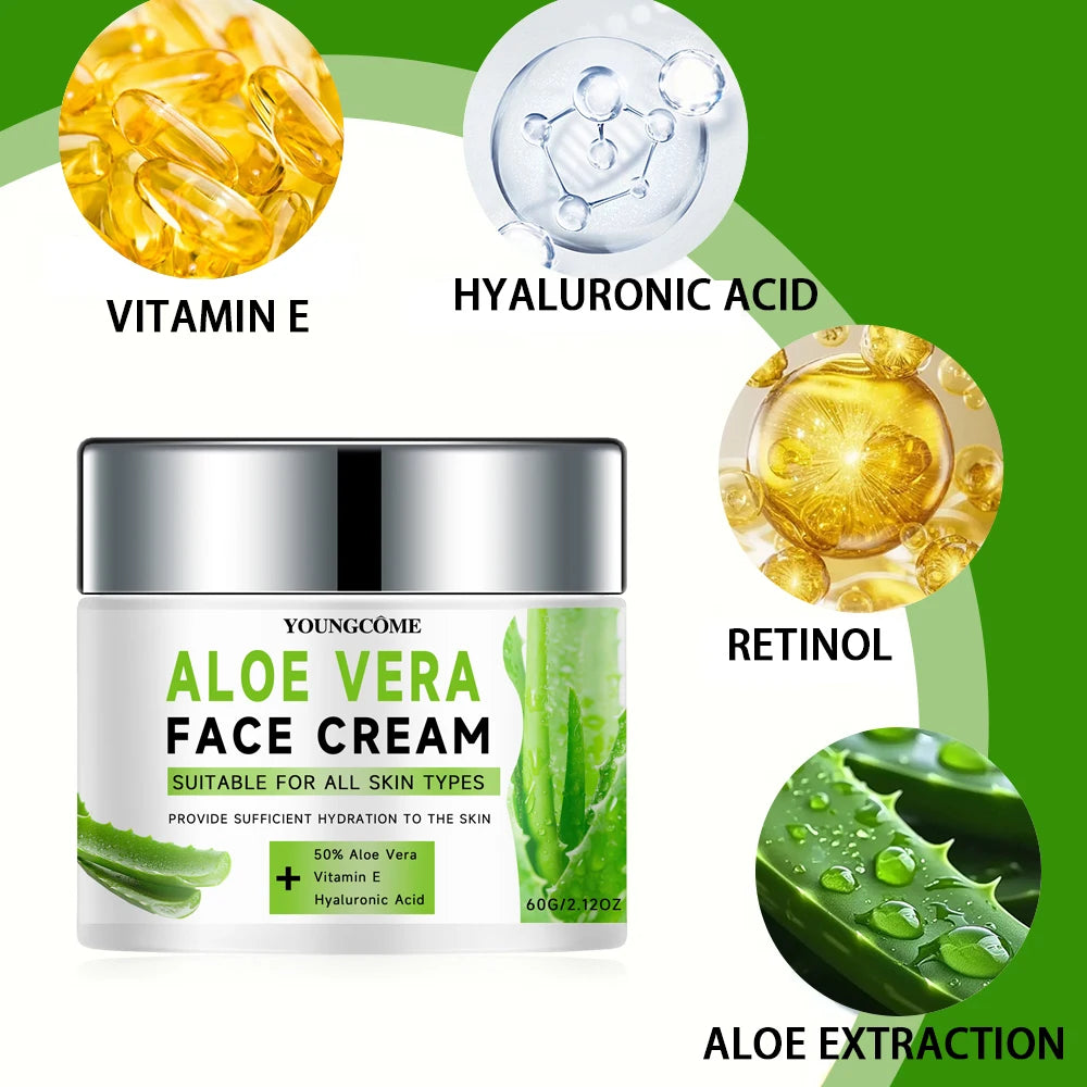 Aloe Vera Hydratant Visage Anti-rides Vieillissement