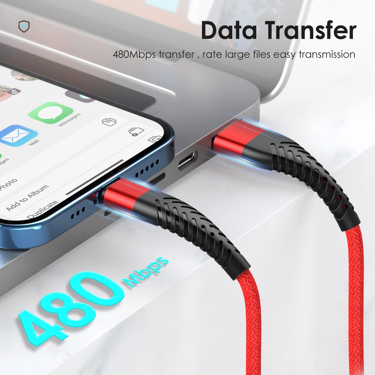 Chargeur rapide IPhone 3A