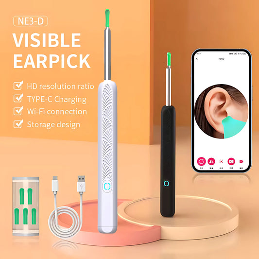 Visible Earpick caméra intégré