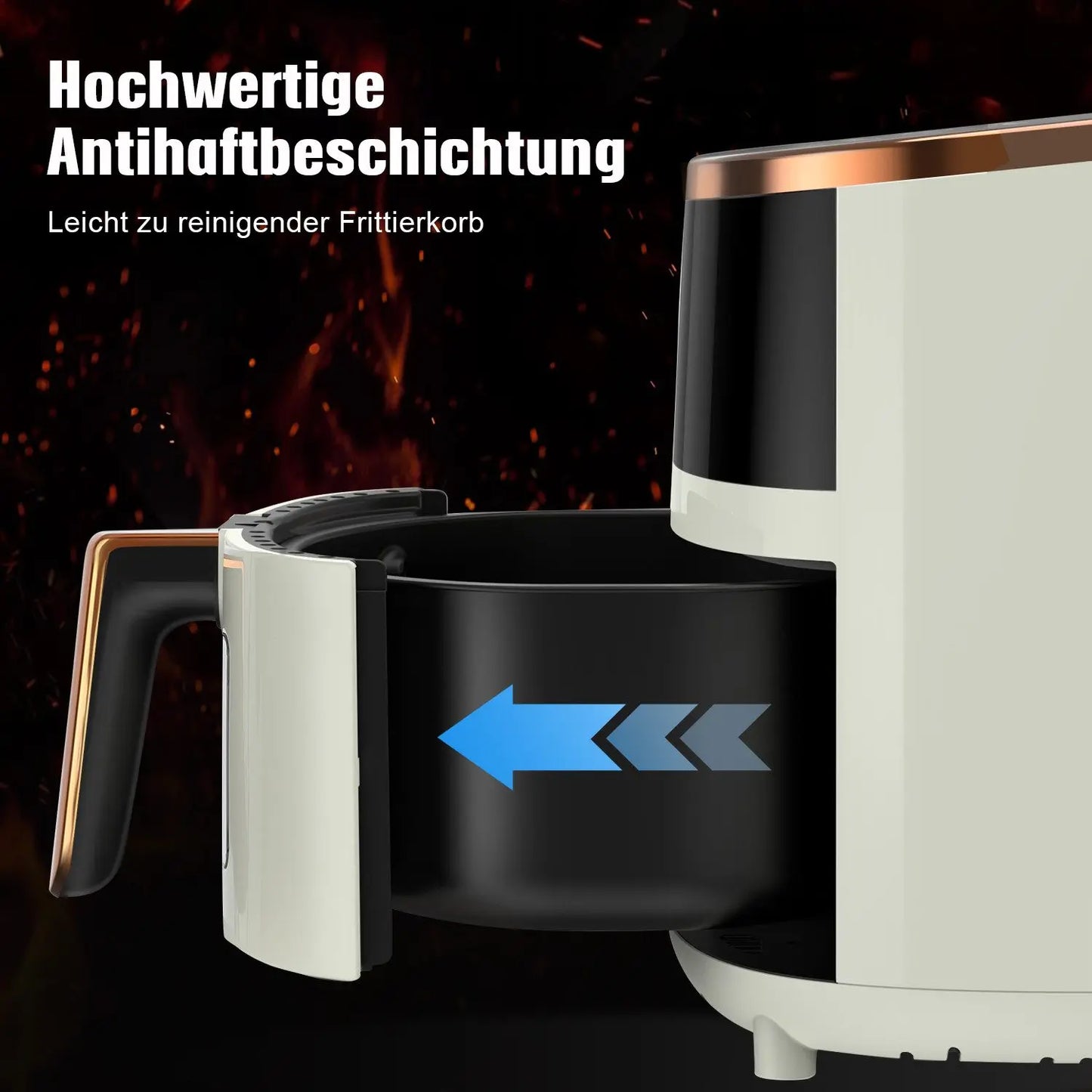 OYAJIA Air Fryer 1800W 6L